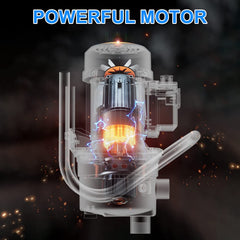PANRANO rear cooling vents detail protecting motor and extending service life