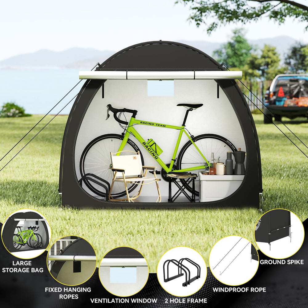 PANTAZO open zipper door for easy access and quick equipment retrieval