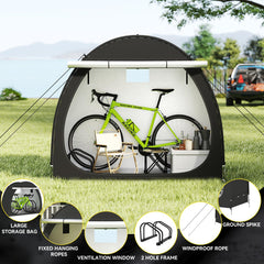 PANTAZO open zipper door for easy access and quick equipment retrieval