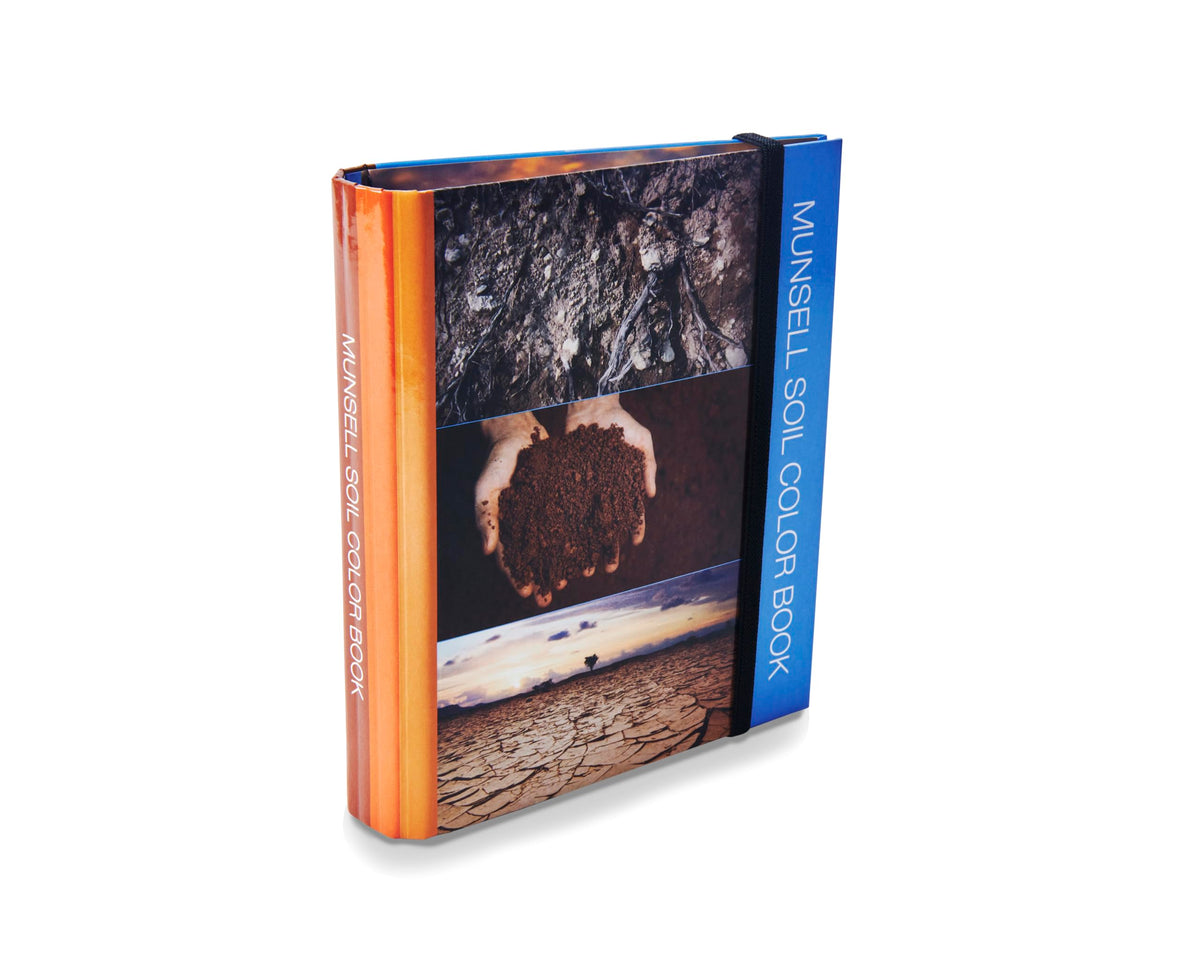 Pantone Munsell soil book front cover showing durable binder and title, ideal for field use