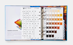 Pantone Munsell close-up of soil swatches and numerical codes for precise color notation