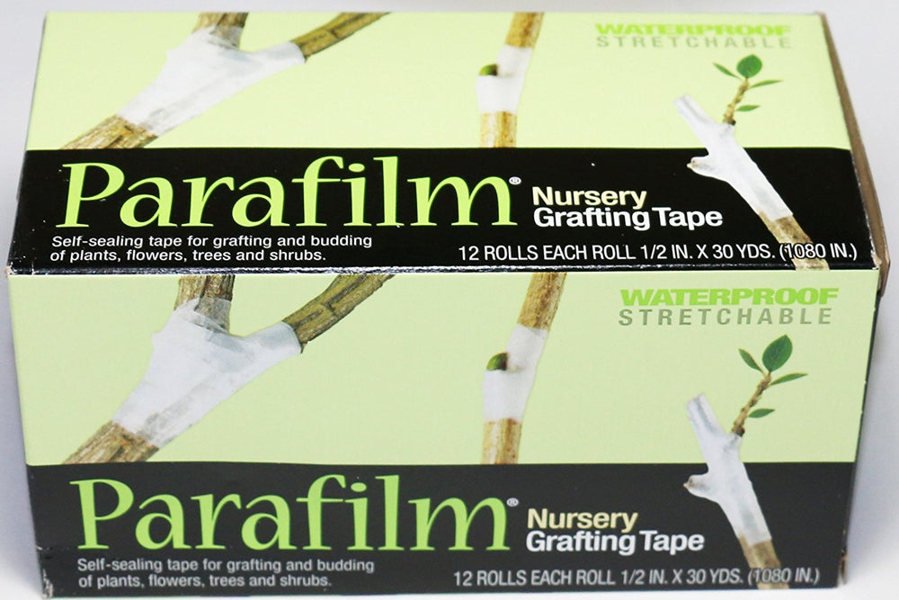 Parafilm front packaging showing 12 rolls, brand and compact retail box protecting supply
