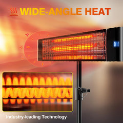 Paraheeter heating tube closeup highlighting carbon fiber efficiency benefit