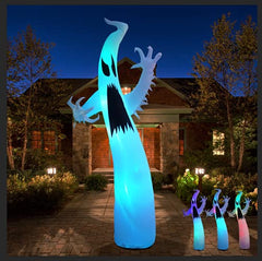 PARAYOYO front view of 12 ft ghost inflatable showing dramatic display benefit