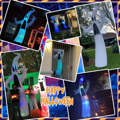 PARAYOYO close-up of color-changing LED inside ghost enhancing night visibility