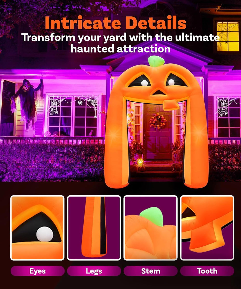 PARAYOYO lifestyle shot of party entrance boosting festive curb impact