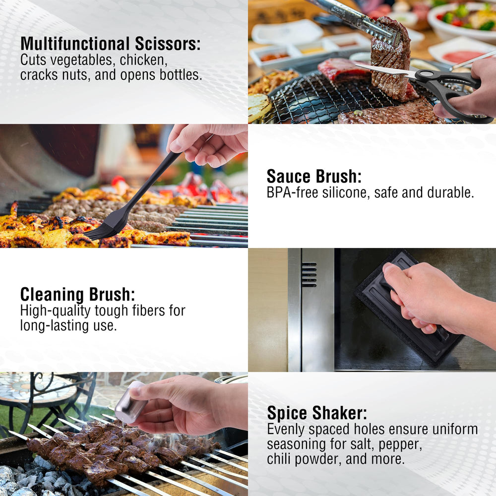 PARGRILL storage bag and organization keeping tools tidy for travel convenience