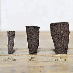Park Seed close-up of an expanded bio sponge texture demonstrating quick water uptake