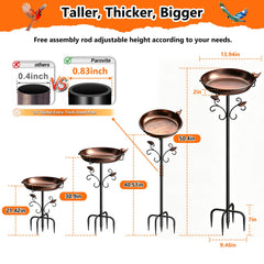 Parovite five-prong auger base anchored in soil, provides windproof stability for safety
