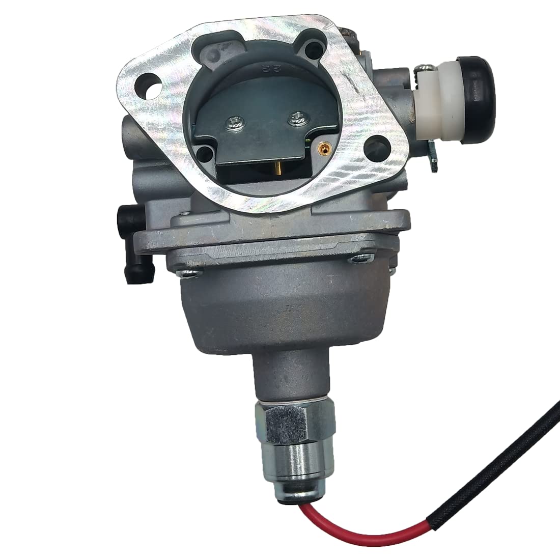 Partman carburetor close-up of throttle bore for precise fuel metering benefit