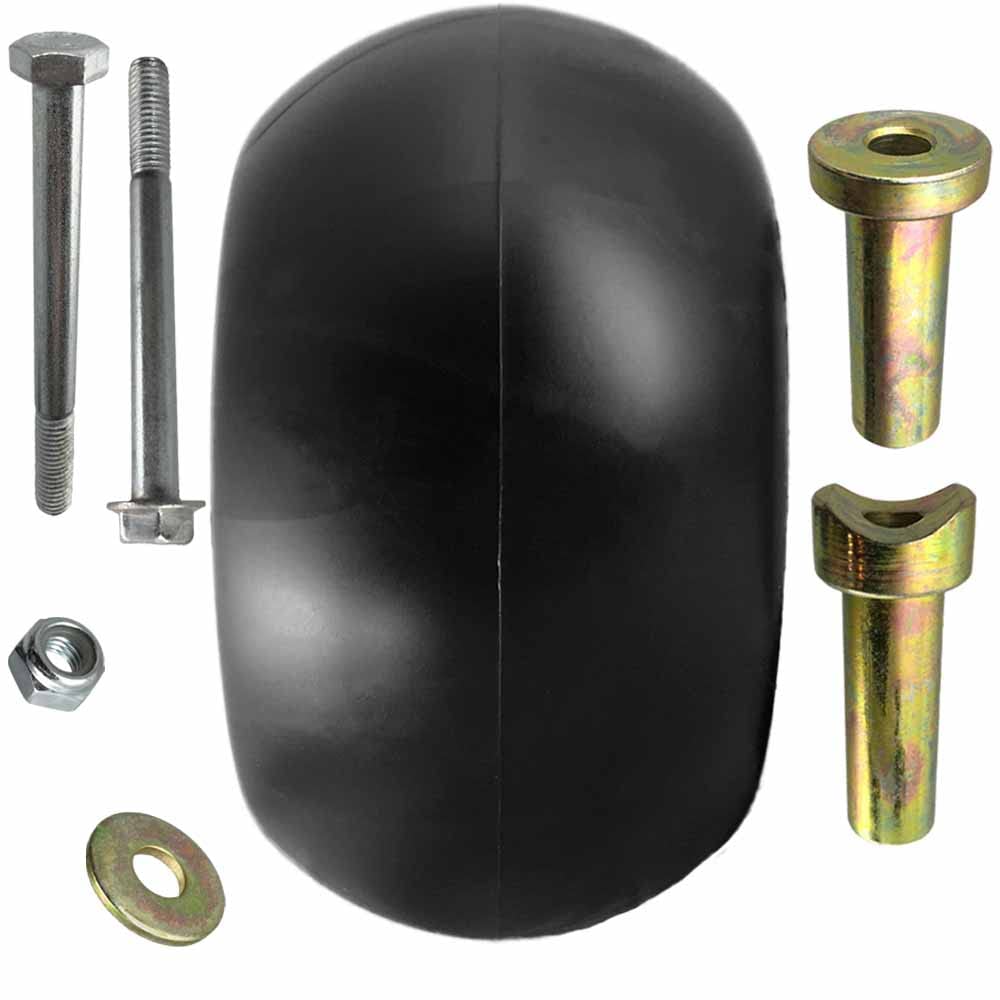 Parts 4 Outdoor six-piece hardware kit laid out for quick installation benefit