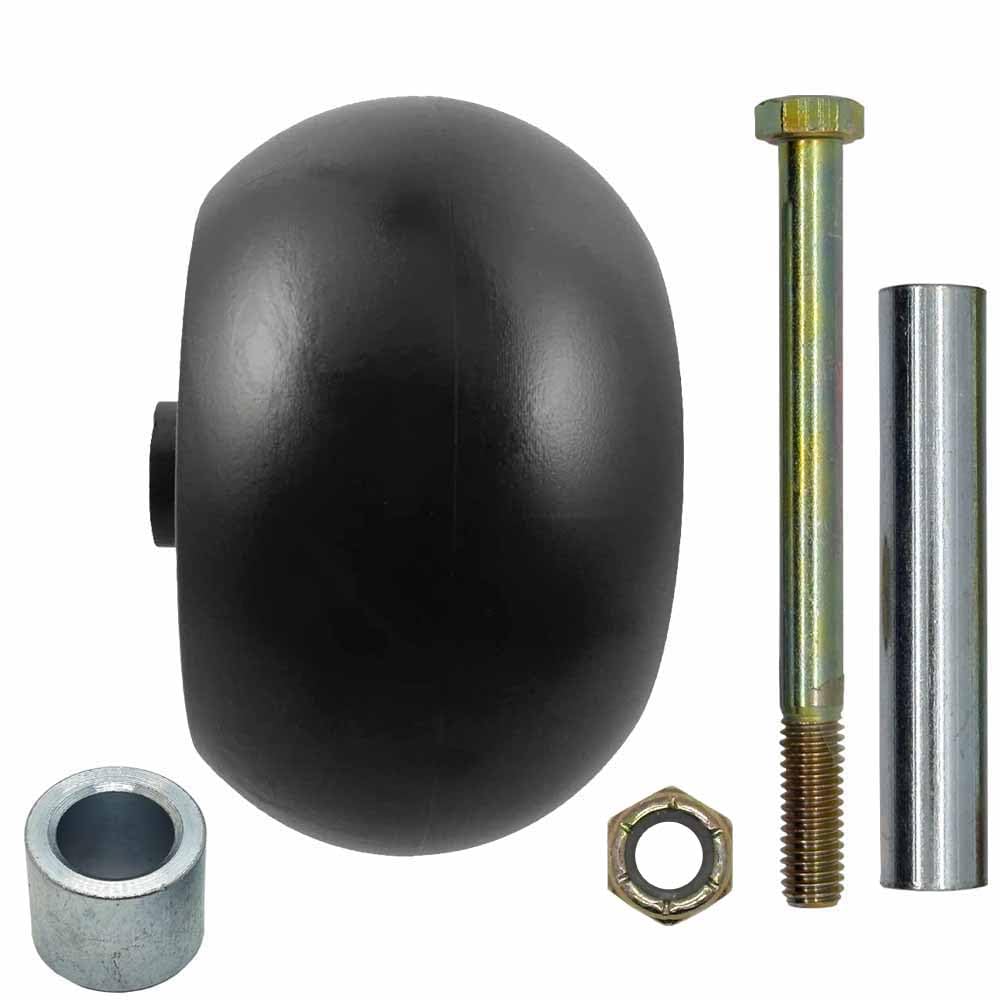 Parts 4 Outdoor laid-out hardware kit, showing bolts spacers bushings for easy installation