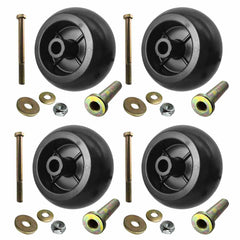 Parts 4 Outdoor front view of deck wheel showing profile and fit benefit