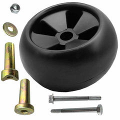 Parts 4 Outdoor wheel mounted on spindle demonstrating easy fit and secure support