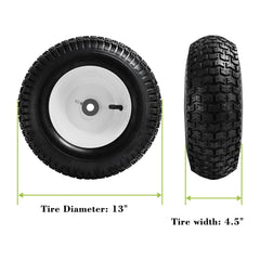 Parts Camp close-up of tread pattern providing improved traction and shock absorption