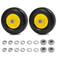 Parts Camp front-facing wheelset showing complete pair and ready fit