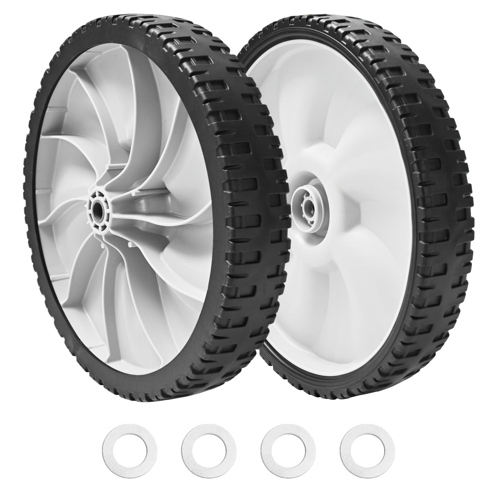 Parts Camp front view of wheel showing full profile and ready replacement benefit