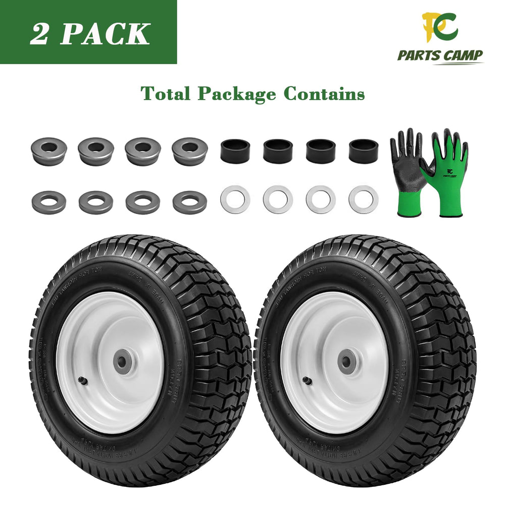Parts Camp extra 5/8 inch bearings and spacers included for adaptable fit