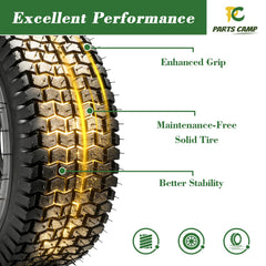 Parts Camp inner tube with TR13 valve visible for leak-resistant inflation