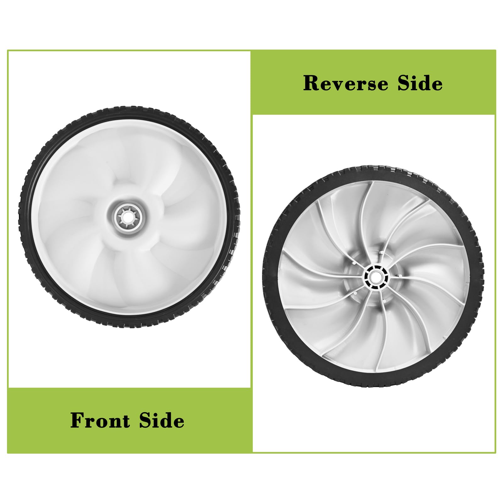 Parts Camp side profile showing 11-inch diameter and fitment clarity benefit