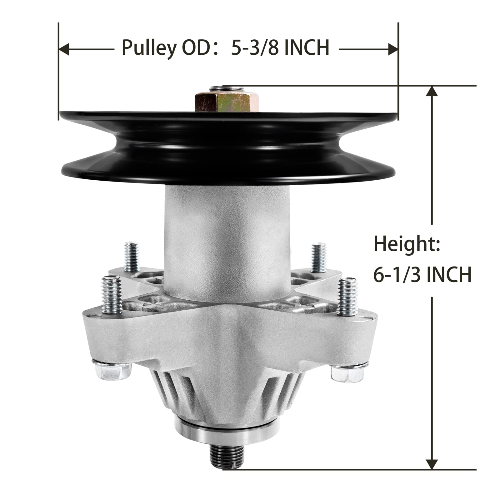 Parts Camp pulley close-up showing precise OD and smooth rim improving belt alignment
