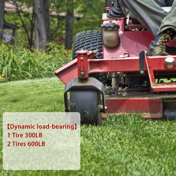 Parts Camp wheel mounted on garden cart showing durable load support