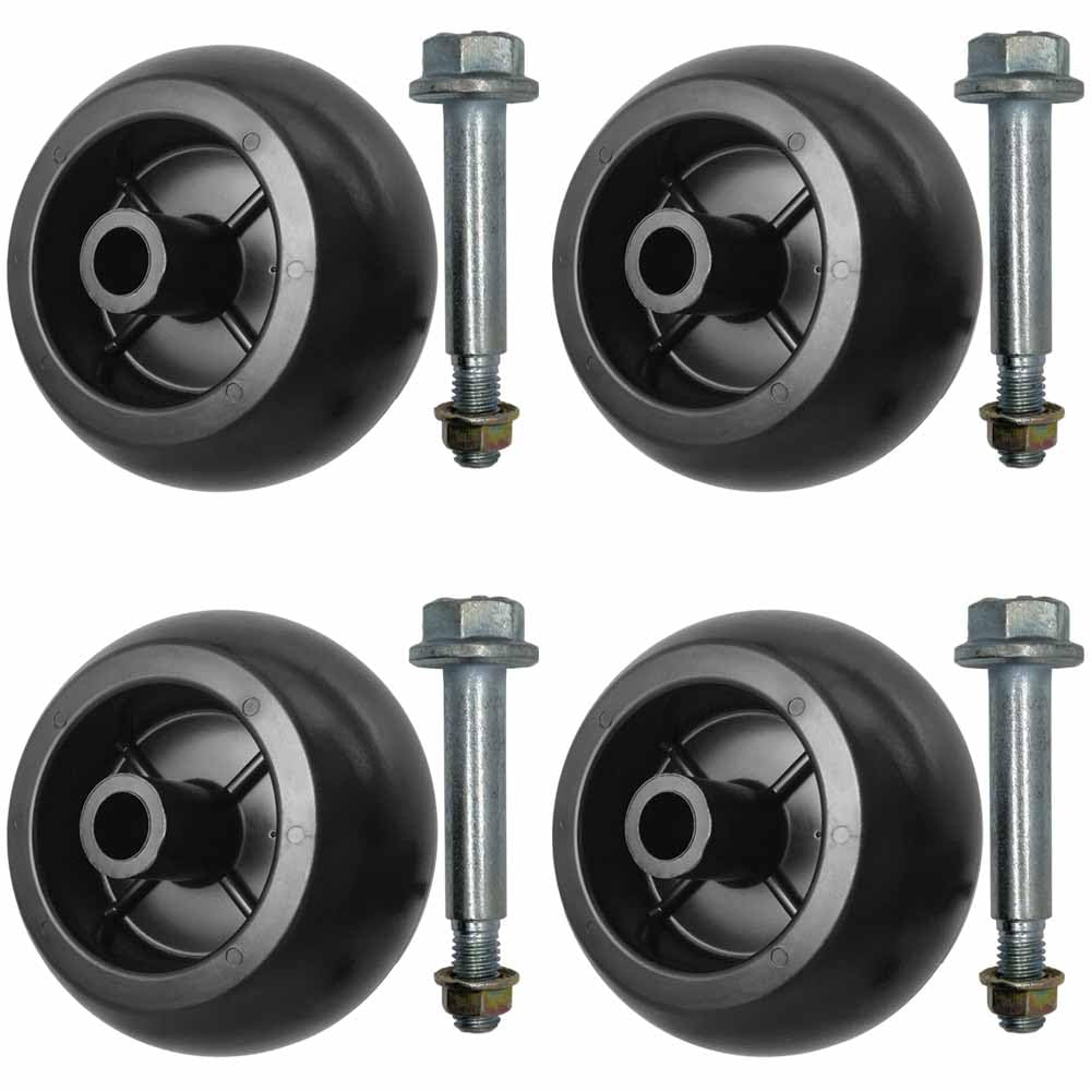Parts 4 Outdoor deck wheel front view showing fit and finish, ensures OEM alignment