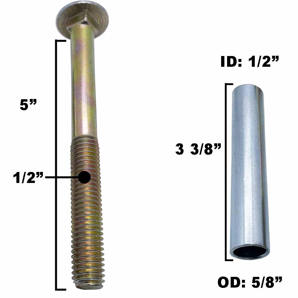 Parts 4 Outdoor packaging with two wheels and hardware ready to use
