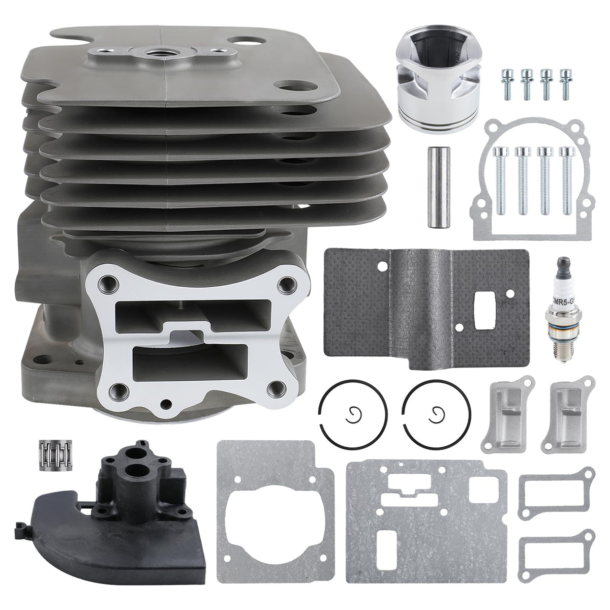 partszen front packaging showing full cylinder piston kit and clear contents for quick identification