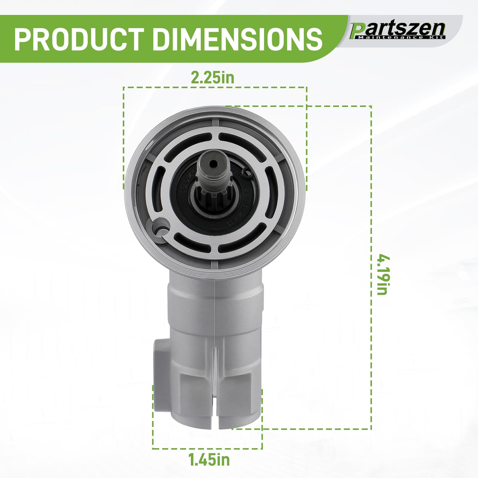 partszen gearbox label and part number for easy compatibility check
