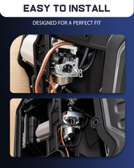 partszen Huayi carburetor installed on Predator 3500W generator demonstrating fitment