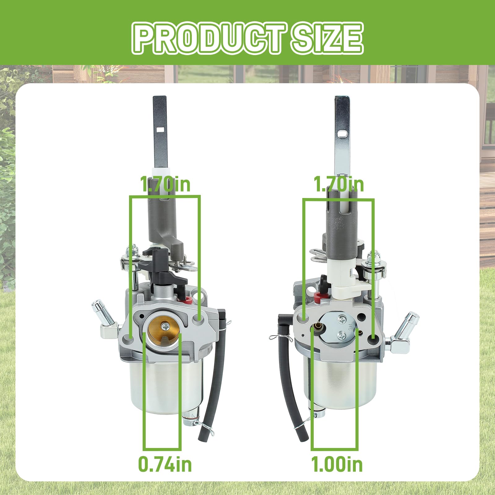 partszen Huayi beside ruler illustrating compact size and fit benefit