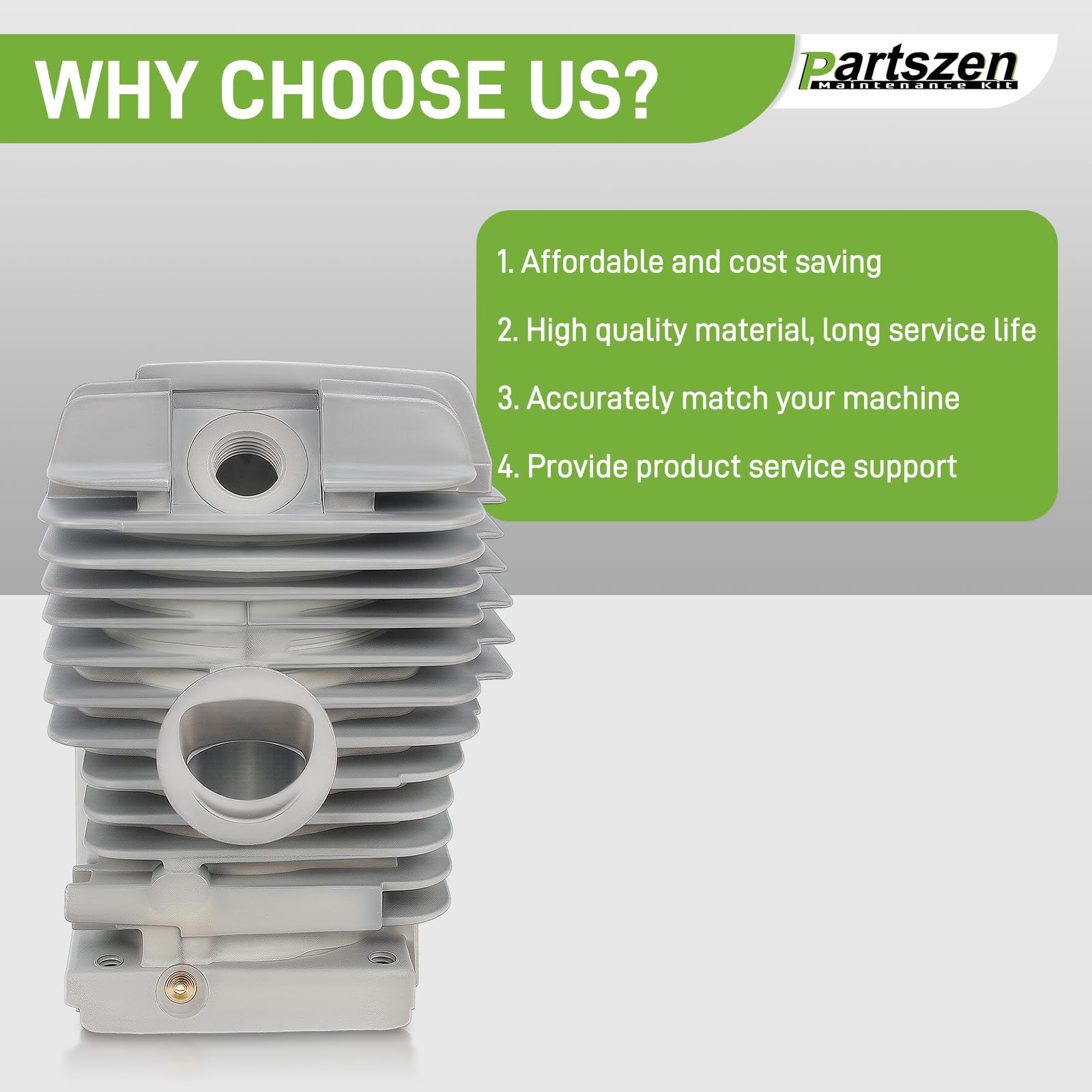 partszen product packaging and label demonstrating correct part number and authenticity