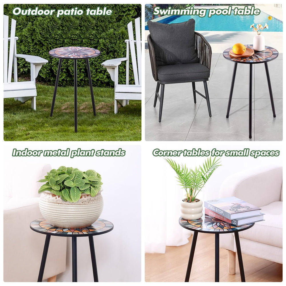 Party Zealot on balcony staged with chairs showing small-space outdoor styling