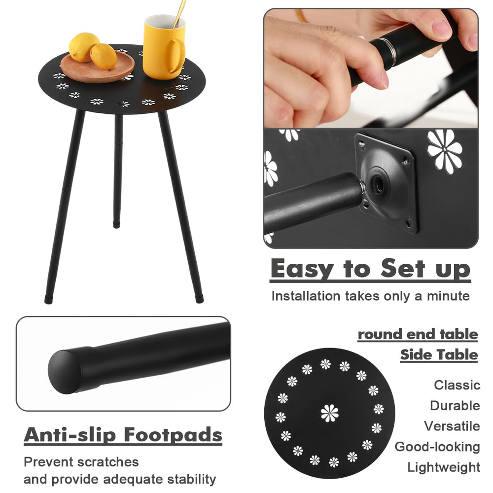 Party Zealot tabletop styled with plants to show decorative and functional use