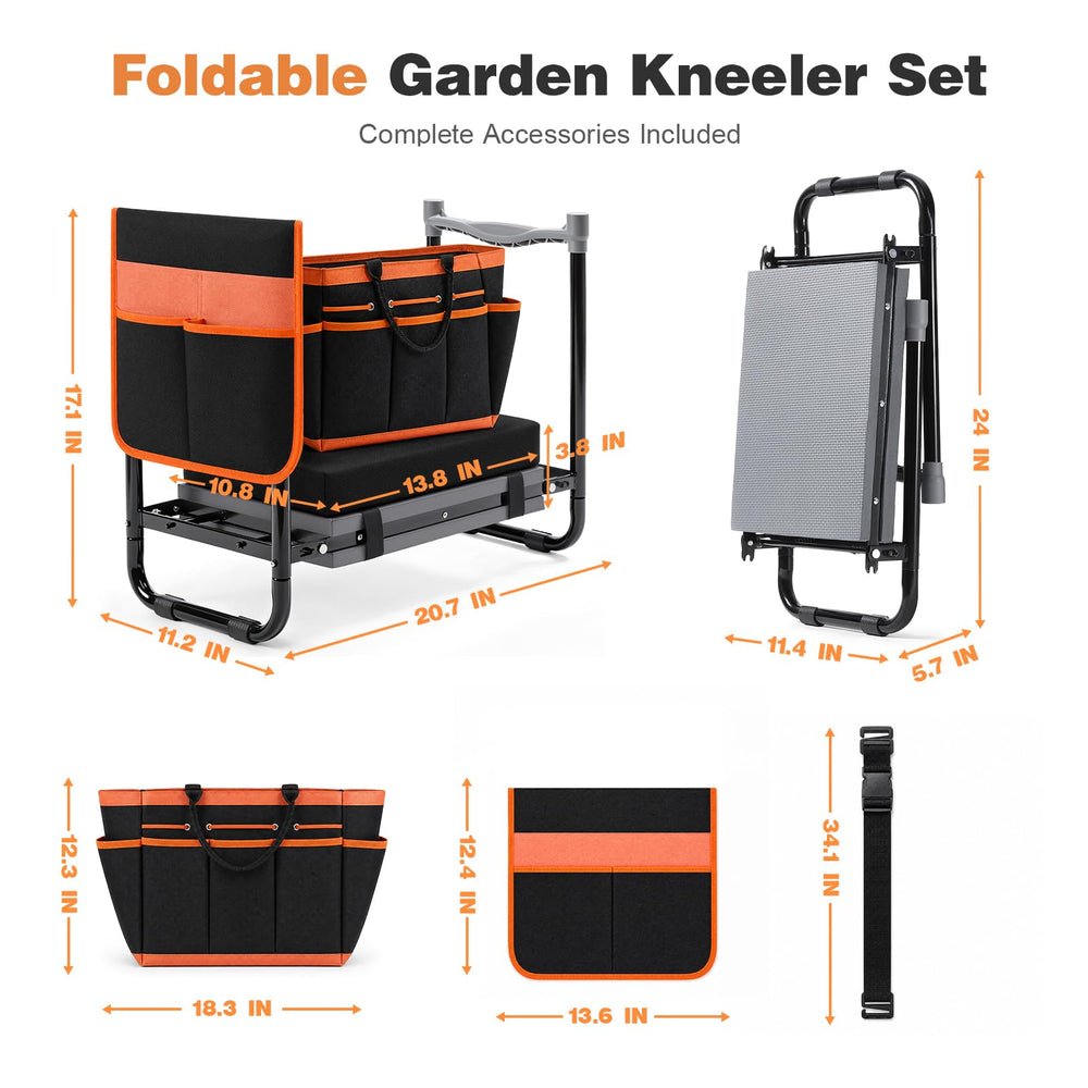 PASAMIC side tool pouch filled with tools for organized access while working