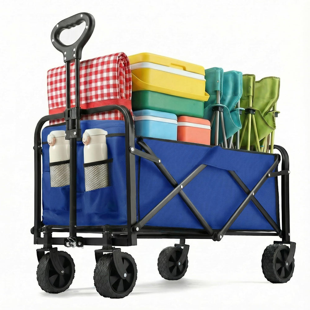 PASAMIC wagon front profile showing spacious blue cargo and easy access