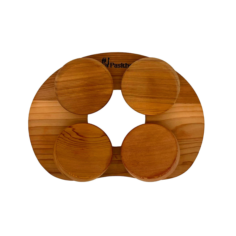 Pasithea front view headrest showing ergonomic shape and immediate comfort