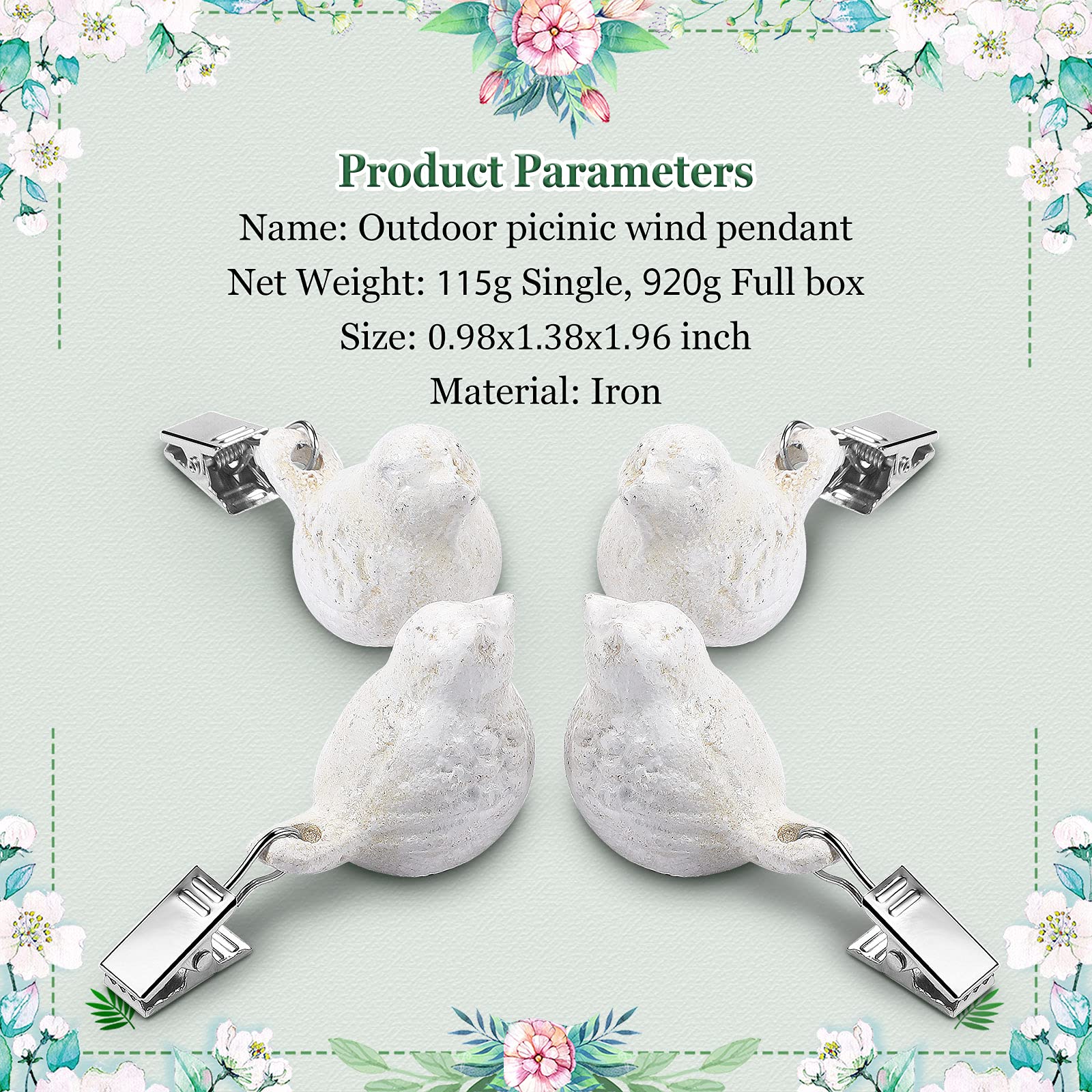 Patelai stainless-steel clip mechanism showing tight fabric grip benefit