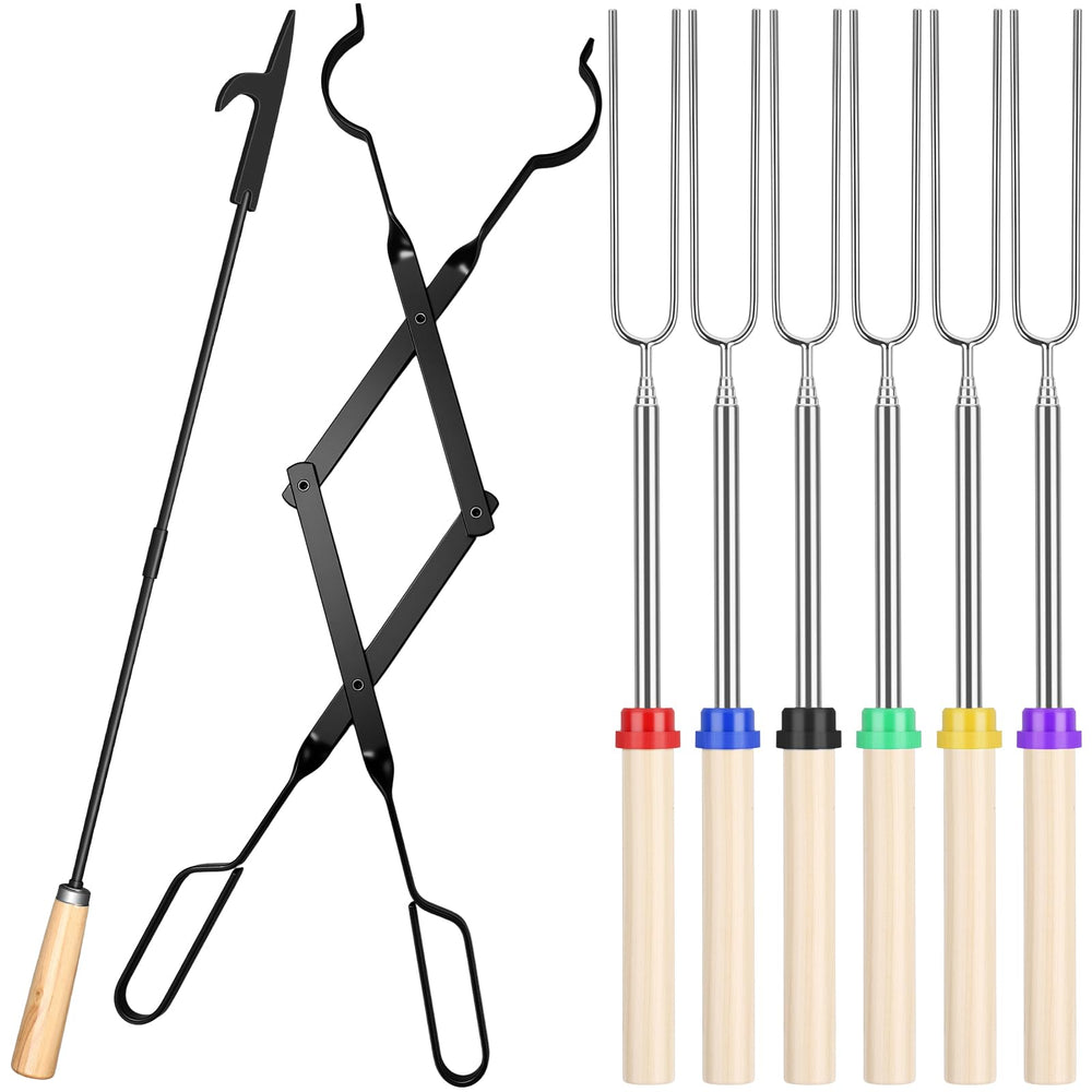 Patelai full set laid out showing tools and color-coded handles for easy use
