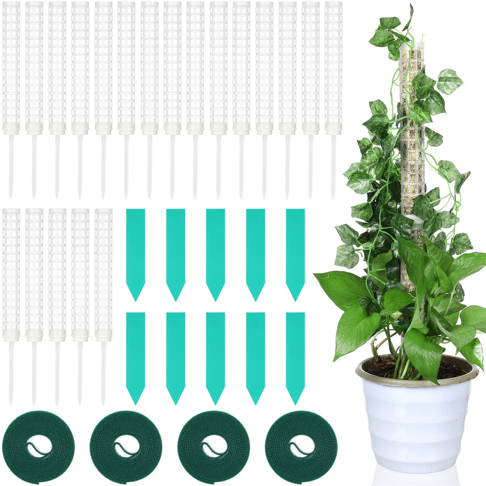 Patelai kit front view showing poles tape and labels, easy setup benefit