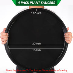PATIKIL close-up of tray rim texture highlighting durable, easy-clean polypropylene