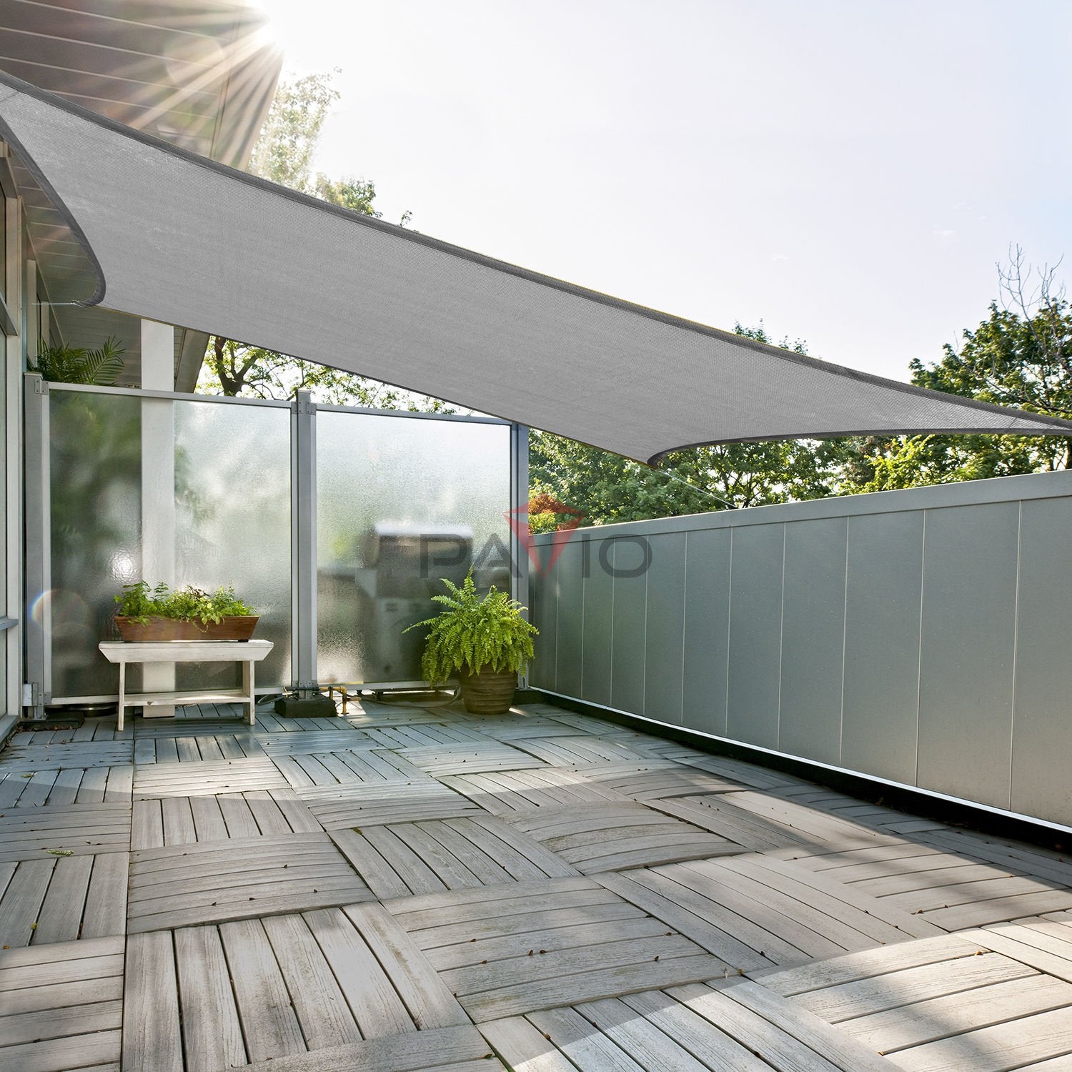 Patio Paradise edge stitching close-up showing double-stitched durability