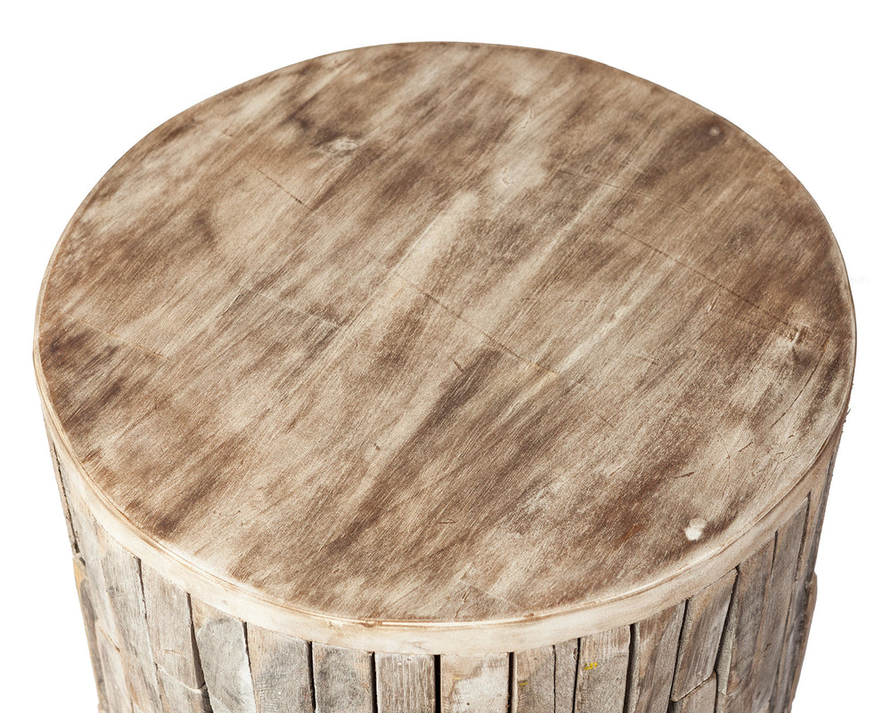 Patio Sense Elyse styled indoors demonstrating rustic accent and decor versatility