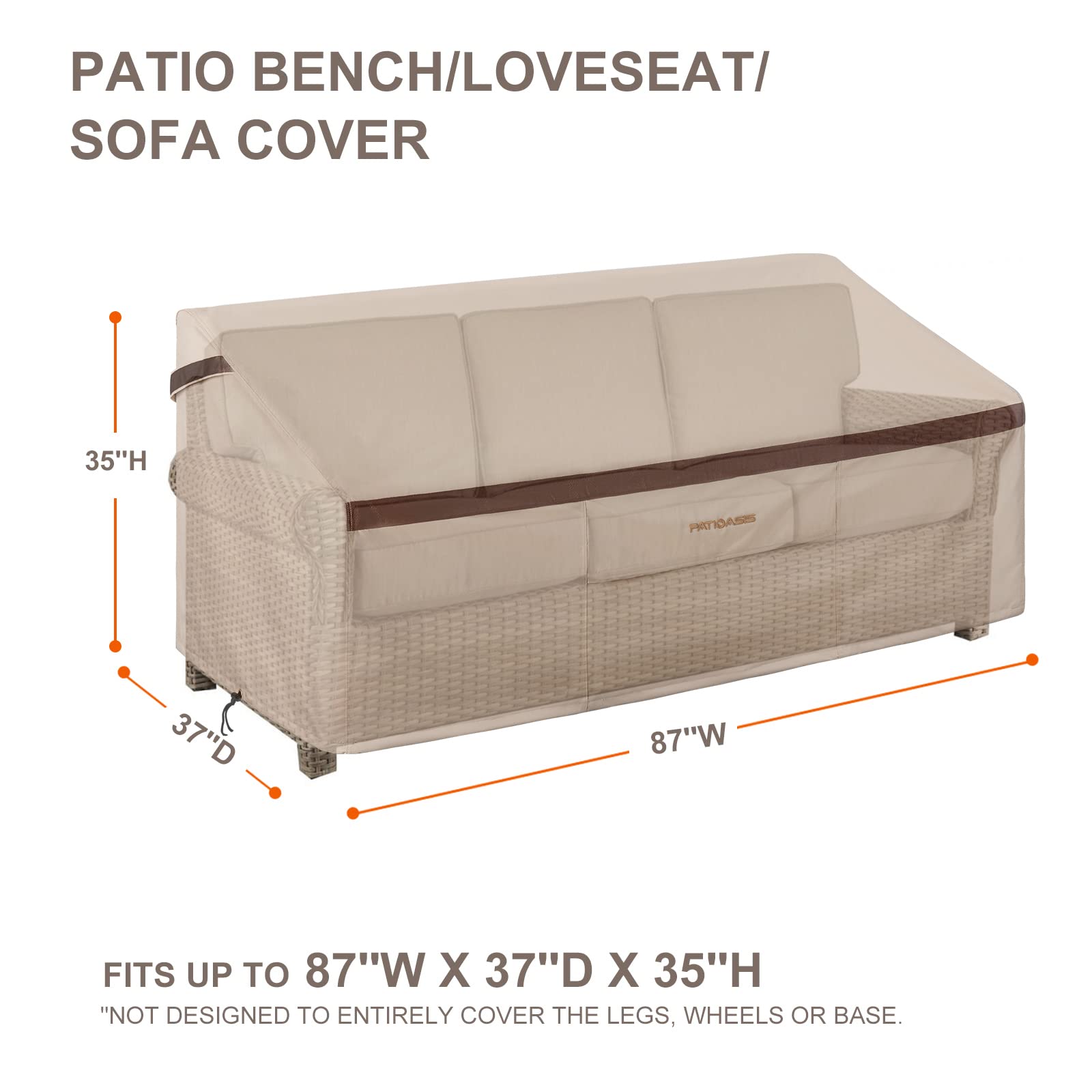 PATIOASIS detail of air vent to promote circulation and reduce condensation