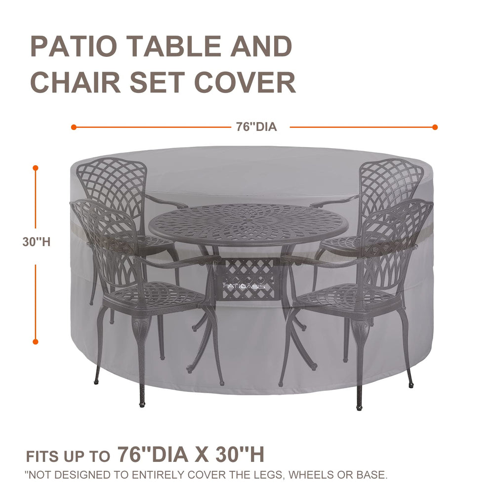 PATIOASIS side handle and toggle close-up, demonstrates easy placement and secure fit
