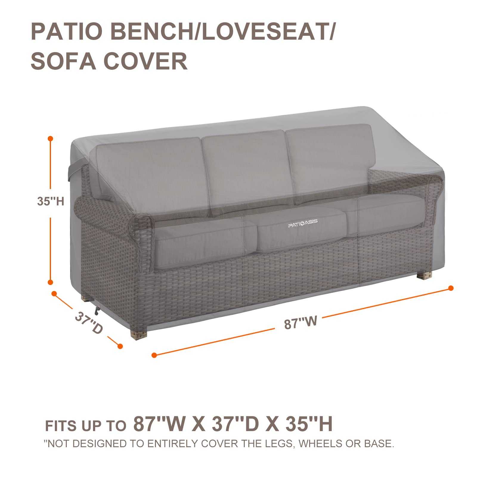 PATIOASIS air vent detail preventing condensation and improving airflow