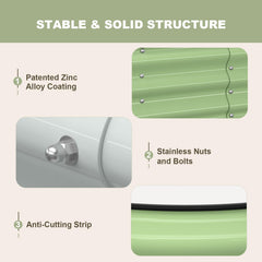 Patiobay rubber edging detail protecting hands and reducing sharp-edge risks