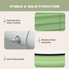 Patiobay rubber edging detail protecting hands and preventing sharp edges