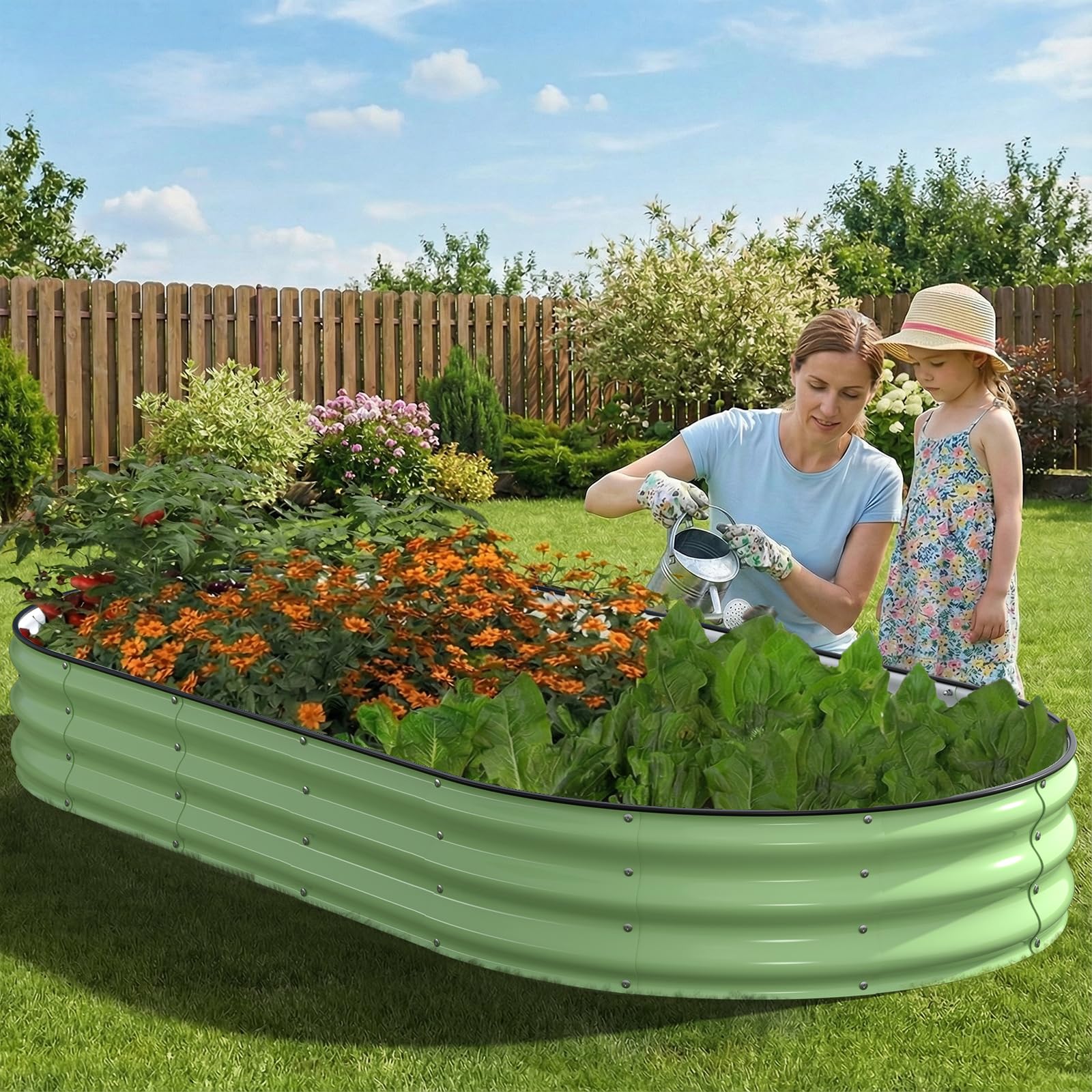 Patiobay next to measuring ruler showing 8x4ft scale for space planning